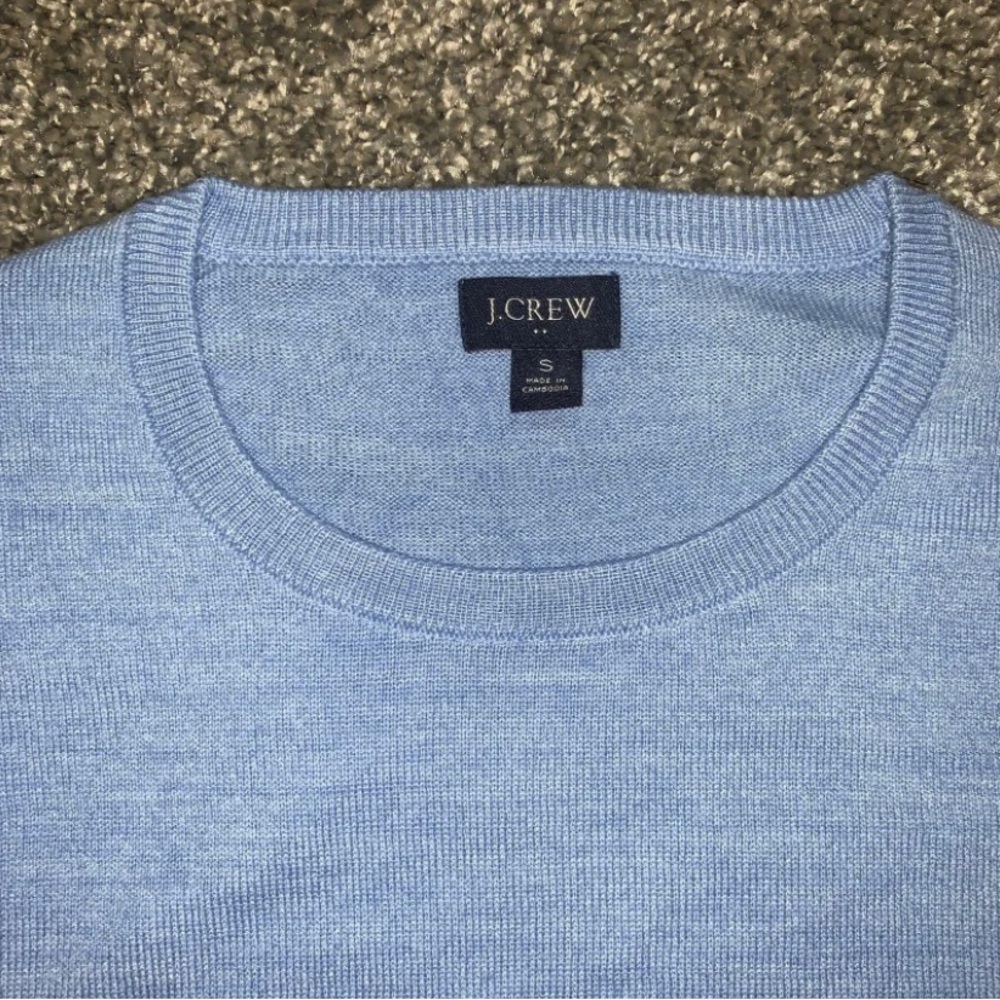 NWOT Handsome Men’s J.Crew Wool Sweater Sz S Jcrew